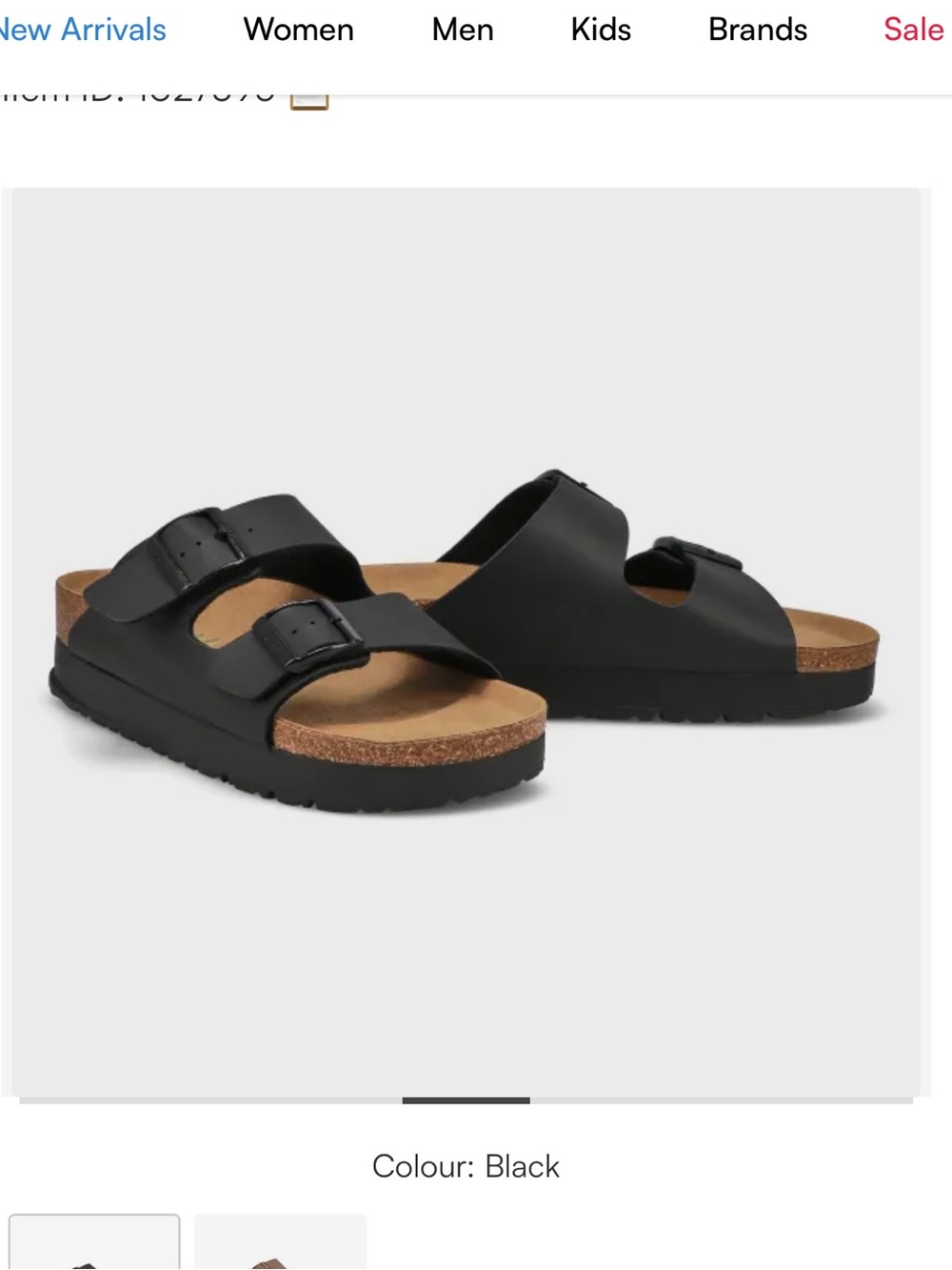 BRAND NEW TAGS ON Birkenstock ARIZONA PLATFORM VEGAN Sandals